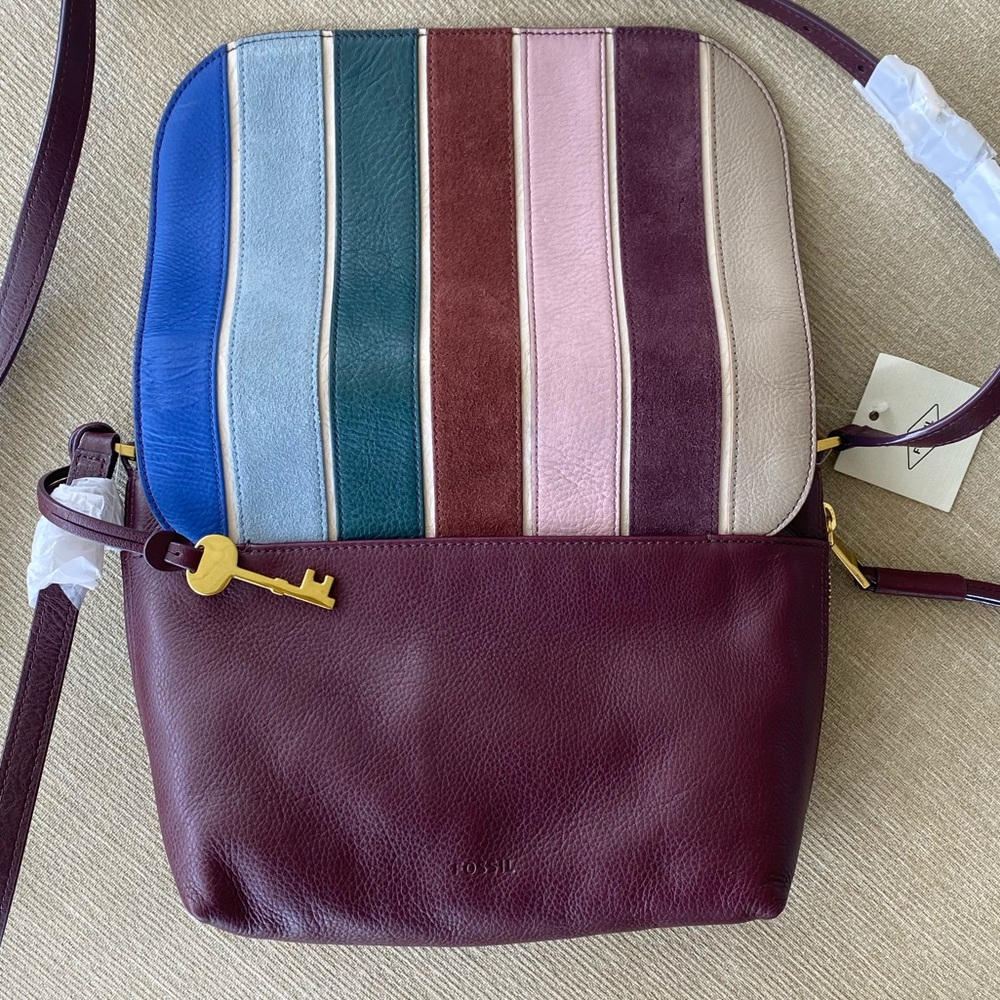 NWT fossil crossbody bag